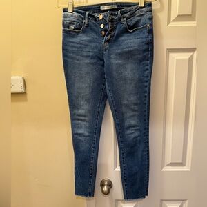 Altar'd State Dark Blue Ankle Jeans